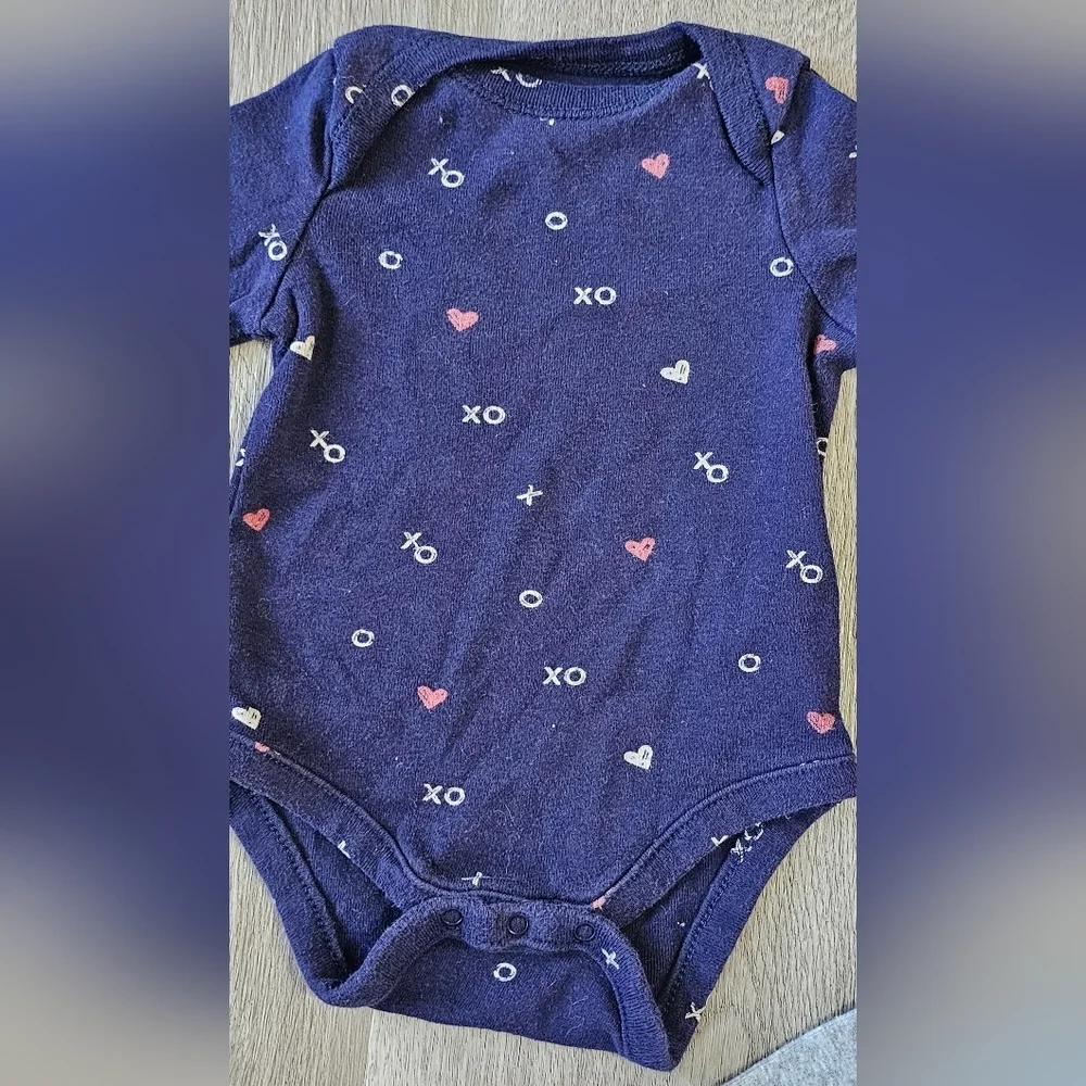 3-6 Months Baby Gap Baby Girl Longsleeve Onesies